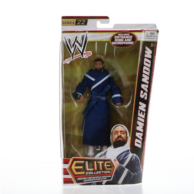 [FIG] ダミアン・サンドウ エントランスローブ & マイク WWE(ワールド・レスリング・エンターテイメント) エリートコレクション シリーズ 29 完成品 アクションフィギュア マテル