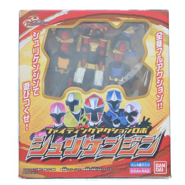 [FIG] (食玩) ファイティングアクションロボ シュリケンジン 手裏剣戦隊ニンニンジャー 完成品 可動フィギュア バンダイ