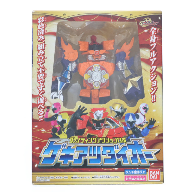 [FIG] (食玩) ファイティングアクションロボ ゲキアツダイオー 手裏剣戦隊ニンニンジャー 完成品 可動フィギュア バンダイ