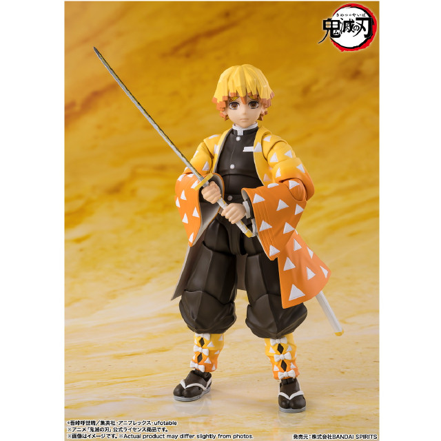 [FIG] S.H.Figuarts(フィギュアーツ) 我妻善逸(あがつまぜんいつ) 鬼滅の刃 完成品 可動フィギュア バンダイスピリッツ