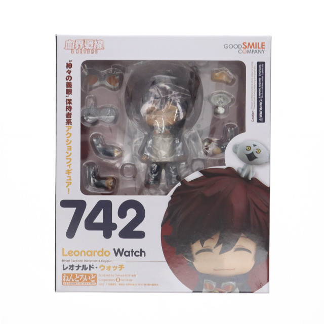 [FIG] GOODSMILE ONLINE SHOP購入特典付属 ねんどろいど 742 レオナルド・ウォッチ 血界戦線 & BEYOND(ビヨンド) 完成品 可動フィギュア グッドスマイルカンパニー