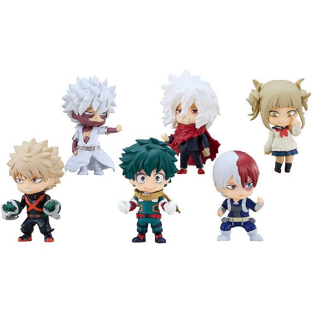 [FIG] (BOX) ねんどろいどさぷらいず 僕のヒーローアカデミア ヒーローvs敵〈ヴィラン〉編 トレーディングフィギュア(6個) グッドスマイルカンパニー