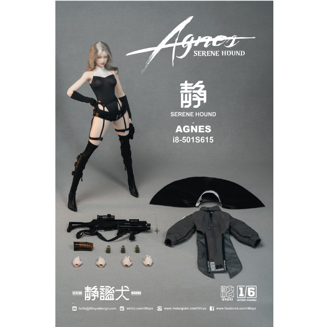 [FIG] SERENE HOUND(セリーンハウンド) シリーズ I8-501S615 AGNES(アグネス) 1/6 完成品 可動フィギュア i8TOYS(アイエイトトイズ)