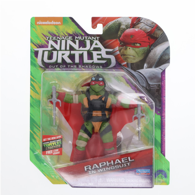 [FIG] ラファエロ イン ウィングスーツ ティーンエイジ・ミュータント・ニンジャ・タートルズ:影 シャドウズ 完成品 可動フィギュア(88008) プレイメイツ・トイズ