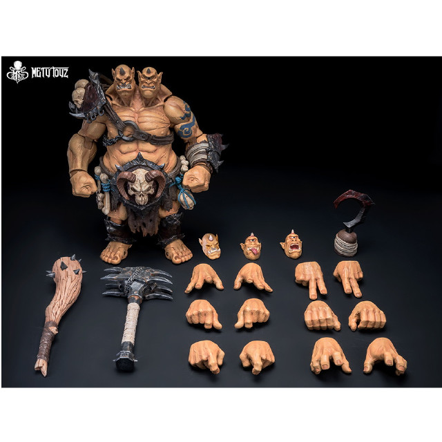 [FIG] 冒険者の世界 クラッシャー オーガ イエロー 完成品 可動フィギュア Mety toyz(メティトイズ)