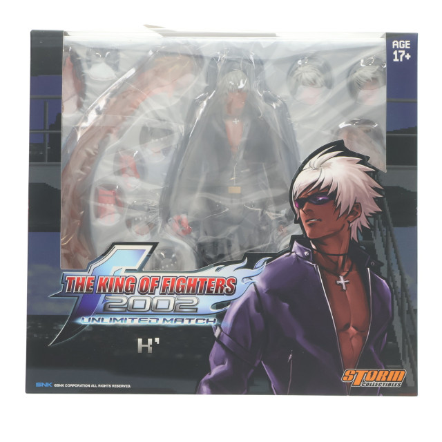 [FIG] K'(ケイダッシュ) THE KING OF FIGHTERS 2002 UNLIMITED MATCH(ザ・キング・オブ・ファイターズ 2002 アンリミテッドマッチ) 完成品 アクションフィギュア ストームコレクティブルズ