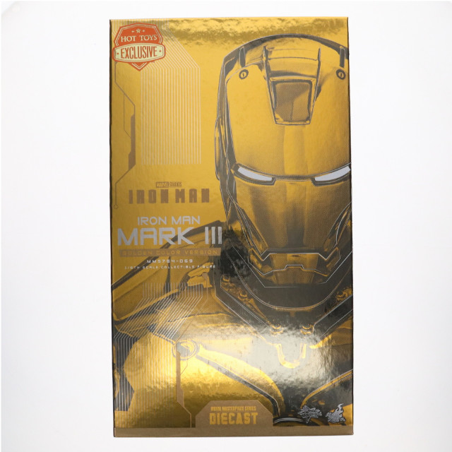 [FIG] トイサピエンス限定 ムービー・マスターピース DIECAST アイアンマン・マーク3(ゴールドカラー) 1/6 完成品 可動フィギュア(MM#764D69) ホットトイズ