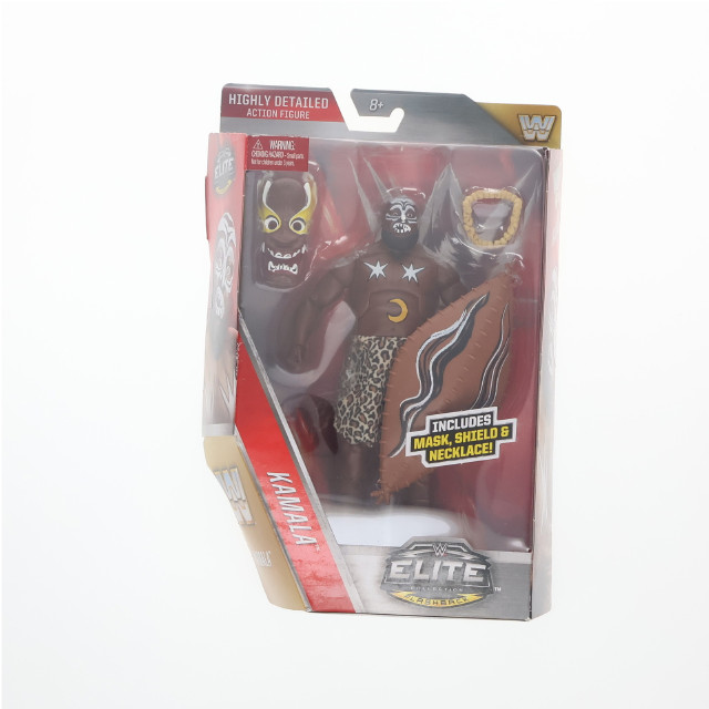 [FIG] カマラ マスク、シールド&ネックレス WWE(ワールド・レスリング・エンターテイメント) エリートコレクション フラッシュバック 完成品 アクションフィギュア マテル
