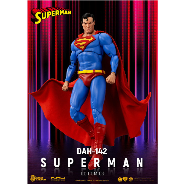 [FIG] ダイナミック・アクション・ヒーローズ #142 スーパーマン DCコミックス 完成品 可動フィギュア(DAH-142) ビースト・キングダム