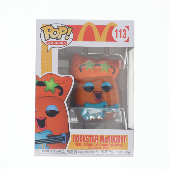 [FIG] POP! AD ICONS 113 ROCKSTAR McNUGGET(ロックスター マックナゲット) マクドナルド 完成品 フィギュア FUNKO(ファンコ)