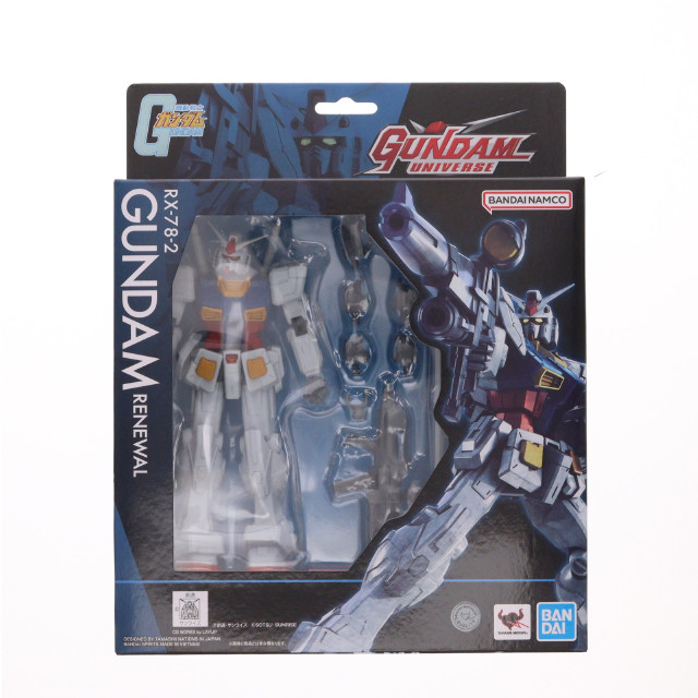 [FIG] GUNDAM UNIVERSE(ガンダムユニバース) RX-78-2 GUNDAM RENEWAL(ガンダム) 機動戦士ガンダム 完成品 可動フィギュア バンダイスピリッツ