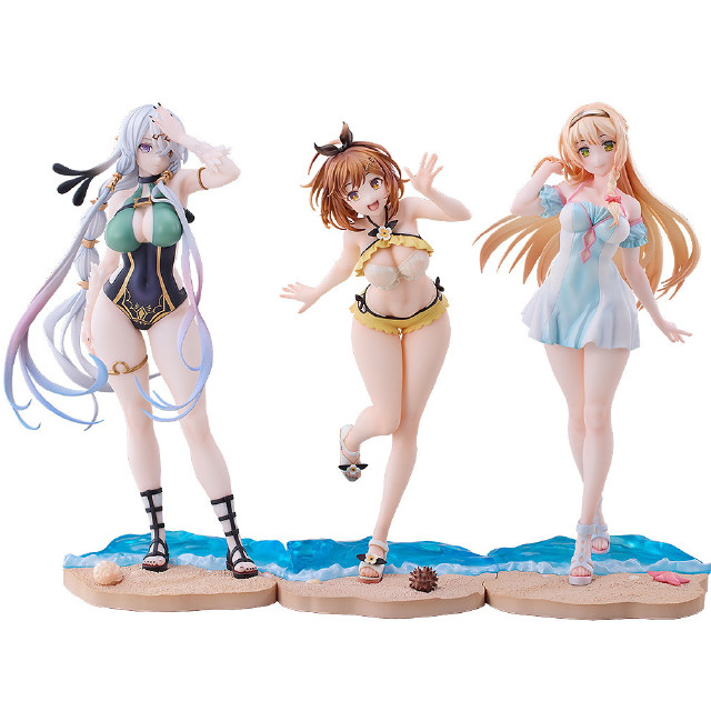 [FIG] 初回限定特典付属 ライザ&クラウディア&リラ 水着 Ver. セット TVアニメ『ライザのアトリエ ～常闇の女王と秘密の隠れ家～』 1/7 完成品 フィギュア Solarain(ソラレーン)