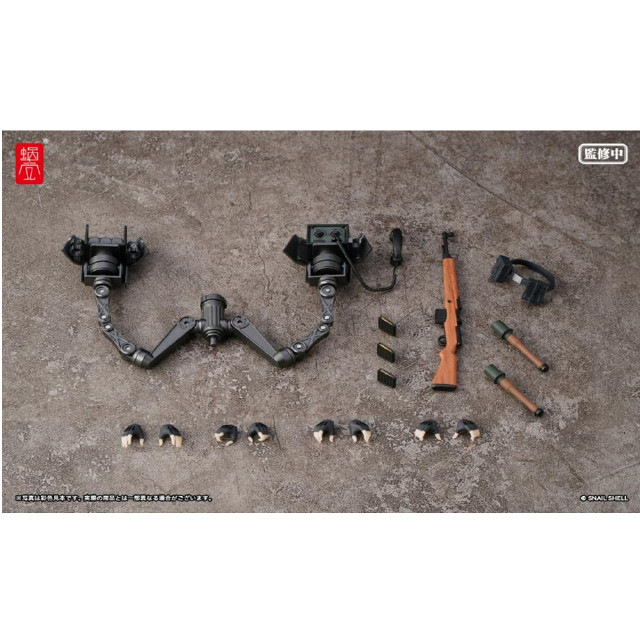 [FIG] パンツァーバニー アンネリーゼ用武装オプションパーツ 1/12 フィギュア用アクセサリ SNAIL SHELL(蝸之殻)