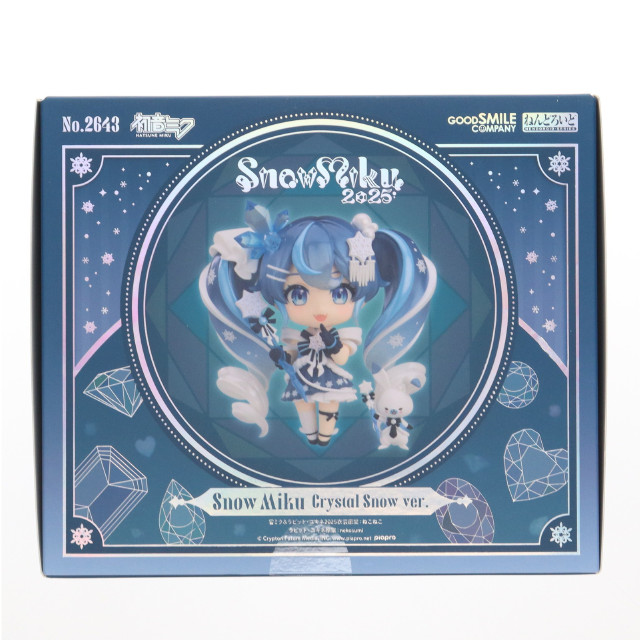 [FIG] ねんどろいど 2643 雪ミク Crystal Snow Ver. キャラクター・ボーカル・シリーズ 01 初音ミク 完成品 可動フィギュア ワンダーフェスティバル2025冬&SNOW MIKU 2025限定 グッドスマイルカンパニー