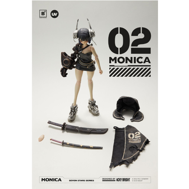[FIG] Seven Stars(セブンスター)シリーズ No.2 Monica(ナンバーツー モニカ) 1/6 完成品 可動フィギュア Beautiful Chemistry(ビューティフルケミストリー)