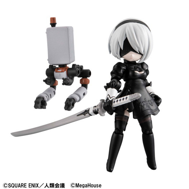 [FIG] デスクトップアーミー 2B NieR:Automata(ニーア オートマタ) Ver1.1a コラボ 完成品 可動フィギュア メガハウス