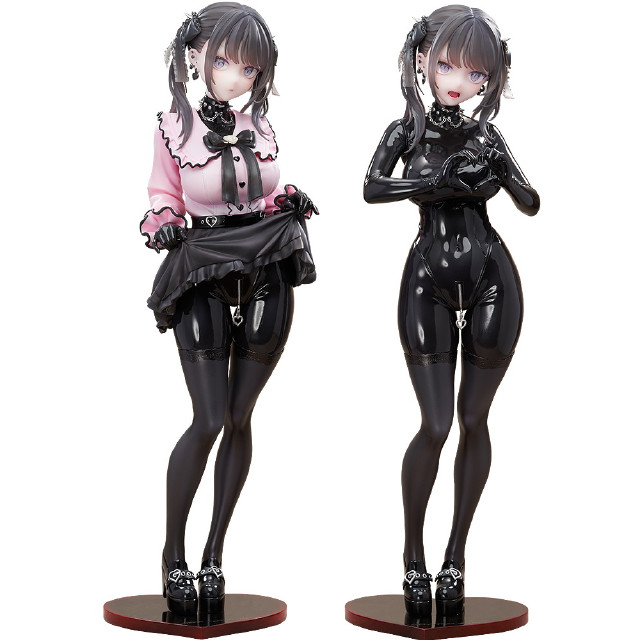 [FIG] 缶バッジ付属 SSR FIGURE「Dear My Rubber」黒川ミウ(くろかわみう) 豪華版 オリジナル 1/6 完成品 フィギュア SSR FIGURE
