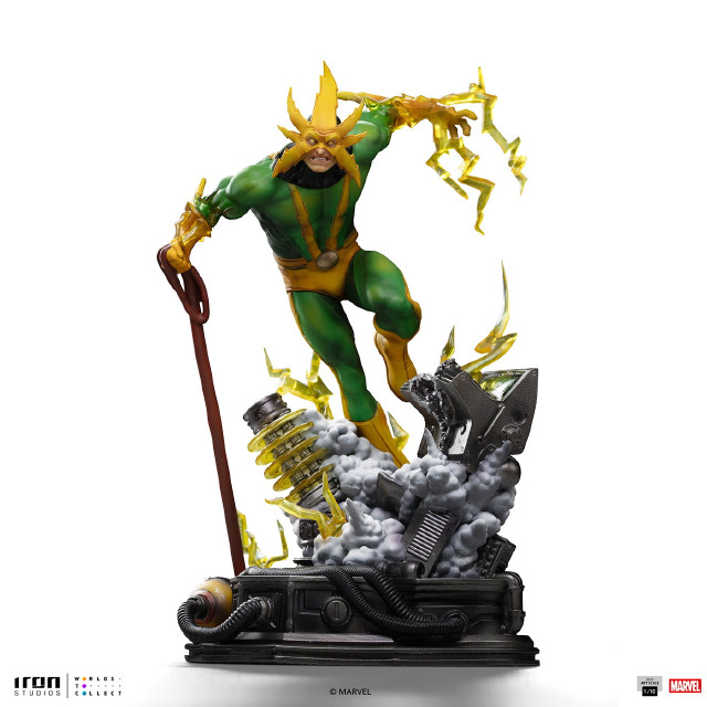 [FIG] バトルジオラマ・シリーズ エレクトロ[コミック] マーベル 1/10 スタチュー 完成品 フィギュア アイアンスタジオ