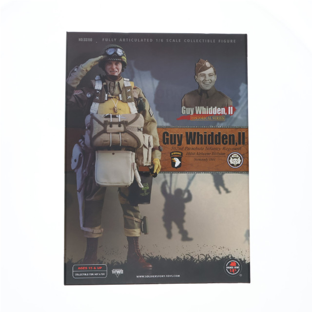 [FIG] WW2 101ST AIRBORNE DIVISION 502nd Parachute Infantry Regiment GUY WHIDDEN(ガイ・ウィッデン) II 1/6 完成品 可動フィギュア(SS110) Soldier Story(ソルジャーストーリー)