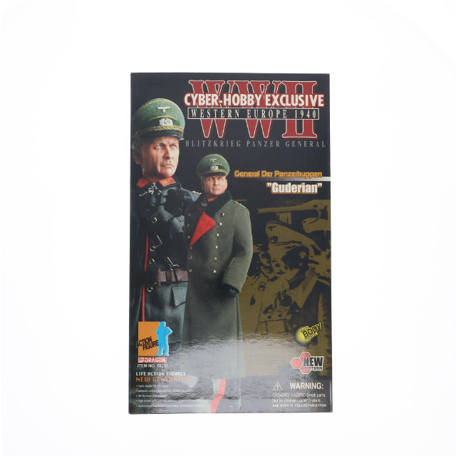 [FIG] サイバーホビー限定 WWII Western Europe 1940 General Der Panzertruppen Guderian 1/6 完成品 可動フィギュア(70231) DRAGON(ドラゴン)