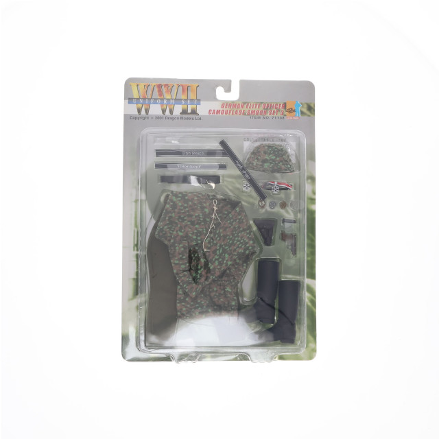 [FIG] WWII Uniform Set German Elite Officer Camouflage Smock Set 3 1/6 フィギュア用アクセサリ(71108) DRAGON(ドラゴン)