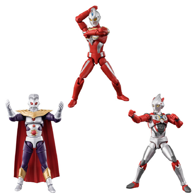 [FIG] (BOX)(食玩) 超動αウルトラマン13 可動フィギュア(10個) バンダイ