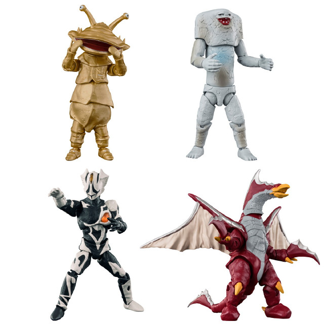 [FIG] (BOX)(食玩) 超動αウルトラ怪獣5 ウルトラマンシリーズ 可動フィギュア(4個) バンダイ