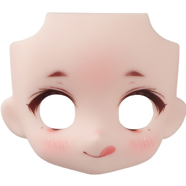 [FIG] ねんどろいどどーる かすたむフェイス Make Up!:れにゃ01 cream(クリーム) フィギュア用アクセサリ グッドスマイルカンパニー