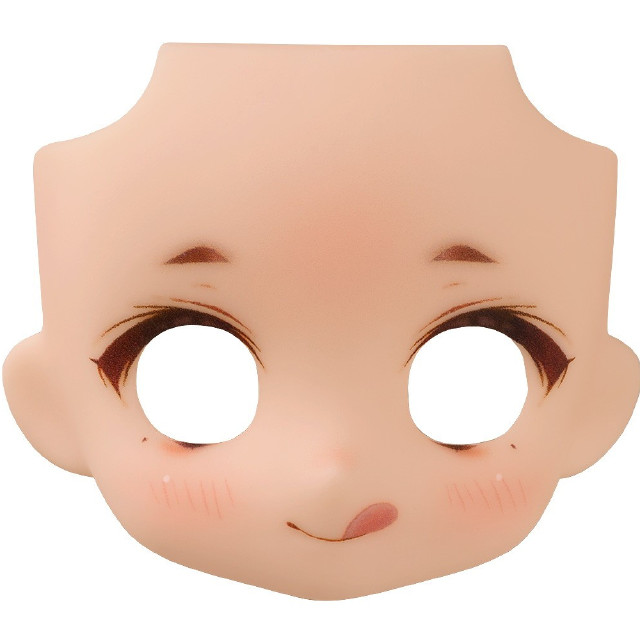 [FIG] ねんどろいどどーる かすたむフェイス Make Up!:れにゃ01 almond milk(アーモンドミルク) フィギュア用アクセサリ グッドスマイルカンパニー