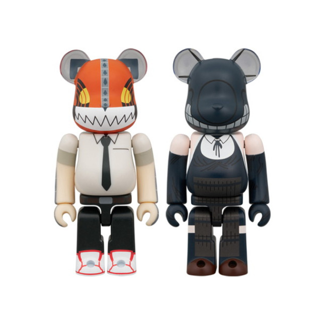 [FIG] BE@RBRICK(ベアブリック) チェンソーマン & ボム 2PCS SET 劇場版「チェンソーマン レゼ篇」 完成品 可動フィギュア メディコム・トイ