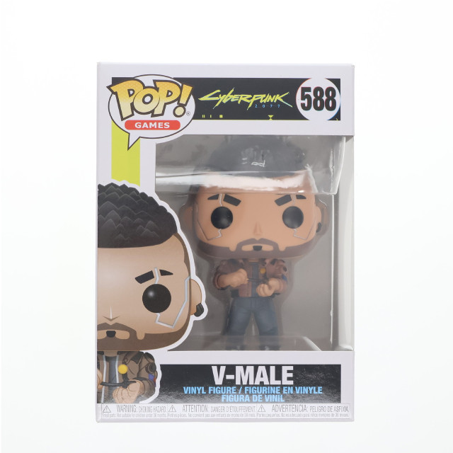 [FIG] POP! GAMES 588 V-Male サイバーパンク2077 完成品 フィギュア FUNKO(ファンコ)