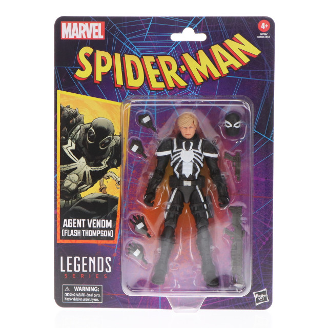 [FIG] マーベル・レジェンドCLASSIC スパイダーマンシリーズ フラッシュ・トンプソン/エージェント・ヴェノム[コミック] 完成品 6インチ・アクションフィギュア(海外流通版) ハズブロ