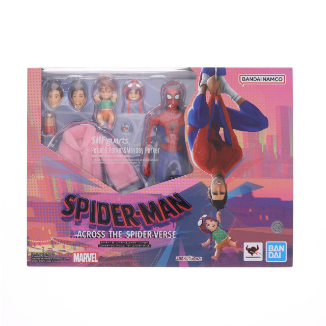 [FIG] 魂ウェブ商店限定 S.H.Figuarts(フィギュアーツ) ピーター・B・パーカー&メイデイ・パーカー スパイダーマン:アクロス・ザ・スパイダーバース 完成品 可動フィギュア バンダイスピリッツ