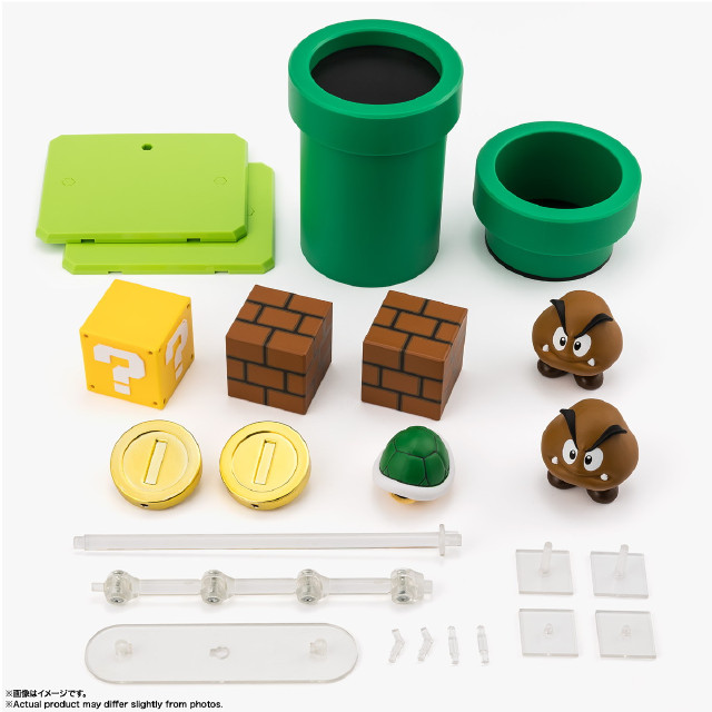 [FIG] S.H.Figuarts(フィギュアーツ) スーパーマリオ プレイセット(SUPER MARIO) 完成品 フィギュア用アクセサリ バンダイスピリッツ