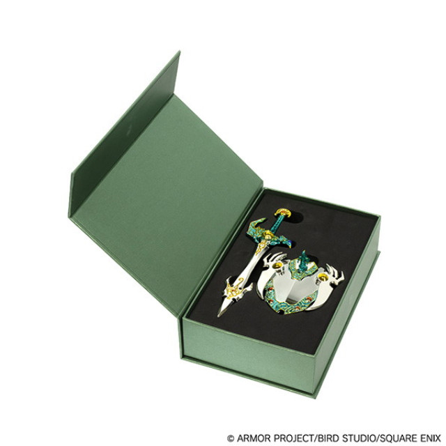 [FIG] (再販) メタリックアイテムズギャラリースペシャル 天空の剣&天空の盾 ドラゴンクエスト 完成品 フィギュア スクウェア・エニックス