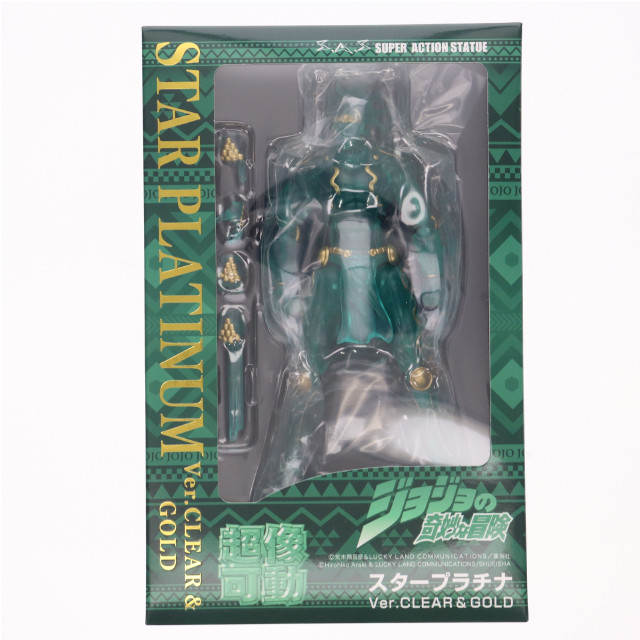 [FIG] 超像可動 スタープラチナ Ver.CLEAR&GOLD ジョジョの奇妙な冒険 第3部 完成品 可動フィギュア ワンダーフェスティバル2025夏&MEDICOS ONLINE SHOP限定 メディコス・エンタテインメント