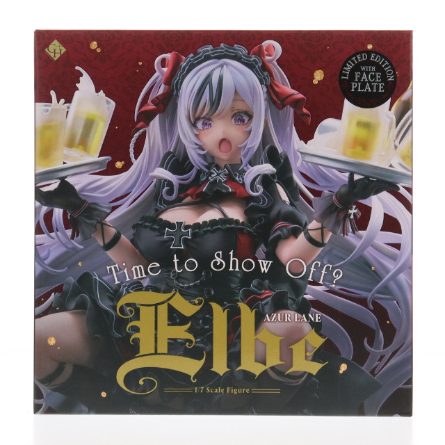 [FIG] フェイスパーツ&ポスター付属 エルベ 見せ場訪れず? あみあみ限定版 アズールレーン 1/7 完成品 フィギュア GOLDENHEAD+(ゴールデンヘッドプラス)