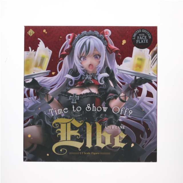 [FIG] ポスター無しフェイスパーツ付属 エルベ 見せ場訪れず? あみあみ限定版 アズールレーン 1/7 完成品 フィギュア GOLDENHEAD+(ゴールデンヘッドプラス)