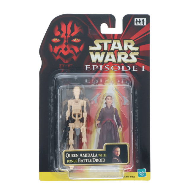 [FIG] スター・ウォーズ エピソード1 コレクション1 Queen Amidala with Bonus Battle Droid(アミダラ女王 with バトル・ドロイド) STAR WARS エピソード1/ファントム・メナス 完成品 可動フィギュア ハズブロ
