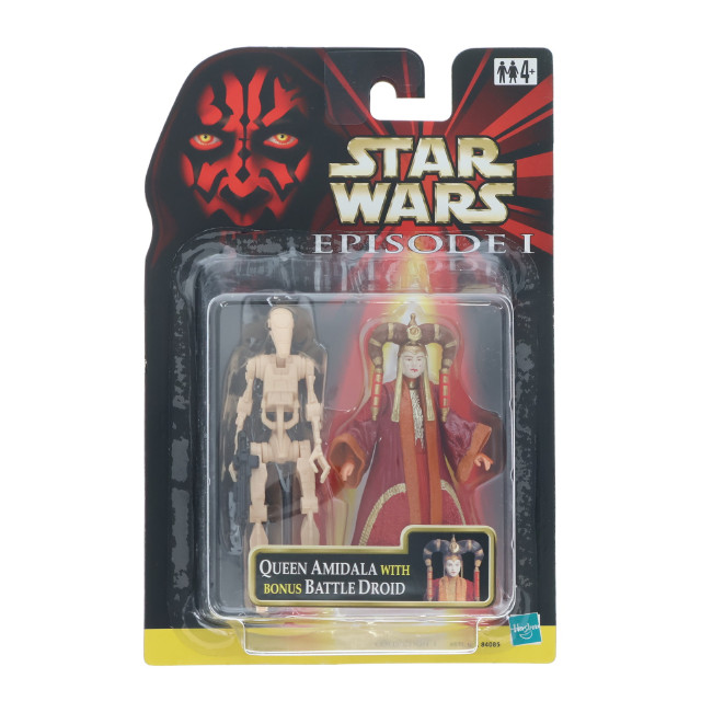 [FIG] スター・ウォーズ ベーシックフィギュア クイーン・アミダラ with ボーナス バトル・ドロイド STAR WARS(スター・ウォーズ) エピソード1/ファントム・メナス 完成品 可動フィギュア ハズブロ