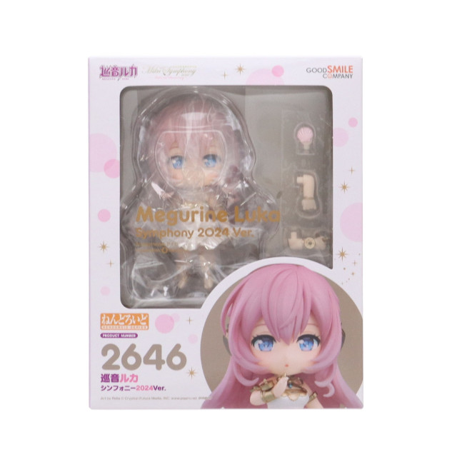 [FIG] ねんどろいど 2646 巡音ルカ(めぐりねるか) シンフォニー2024Ver. キャラクター・ボーカル・シリーズ03 巡音ルカ 完成品 可動フィギュア グッドスマイルカンパニー