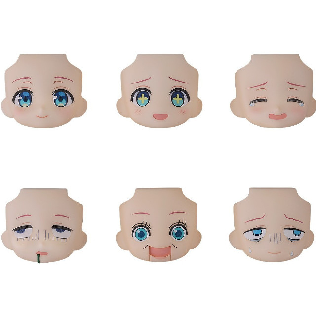 [FIG] (BOX)(再販) ねんどろいどもあ とりかえっこフェイスぼっちセレクション ぼっち・ざ・ろっく! フィギュア用アクセサリ(6個) グッドスマイルカンパニー
