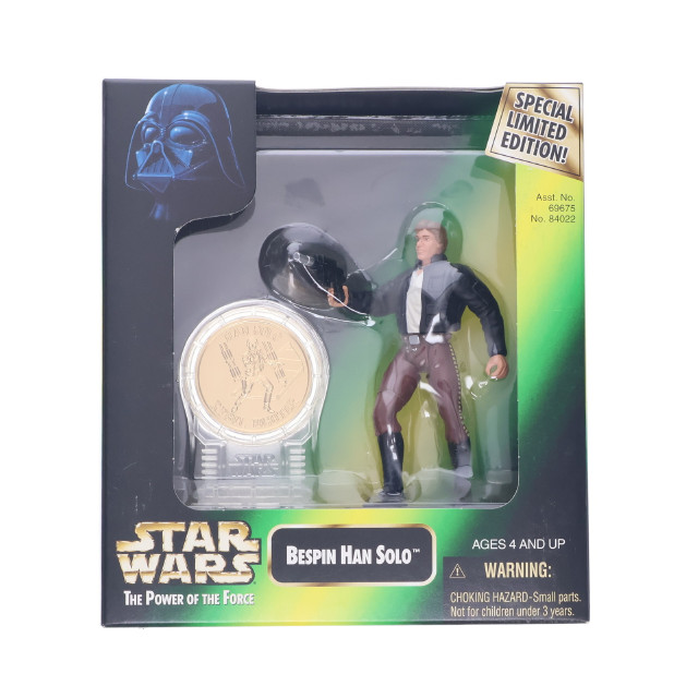[FIG] ベスピン ハン・ソロ STAR WARS(スター・ウォーズ) パワー・オブ・ザ・フォース SPECIAL LIMITED EDITION NEW MILLENNIUM MINTED COIN COLLECTION 完成品 可動フィギュア(84022) Kenner(ケナー)