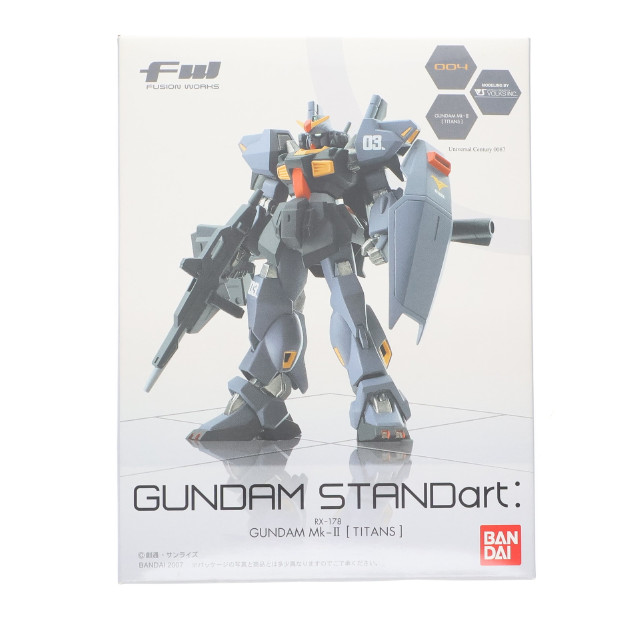 [FIG] (単品)(食玩) RX-178 ガンダムMk-II(ティターンズ) FW GUNDAM STANDart:1 機動戦士Zガンダム フィギュア バンダイ