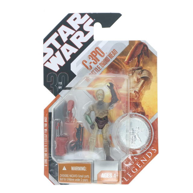 [FIG] スター・ウォーズ 30周年記念 ベーシックフィギュア C-3PO with バトル・ドロイドヘッド STAR WARS 完成品 可動フィギュア(85982) ハズブロ