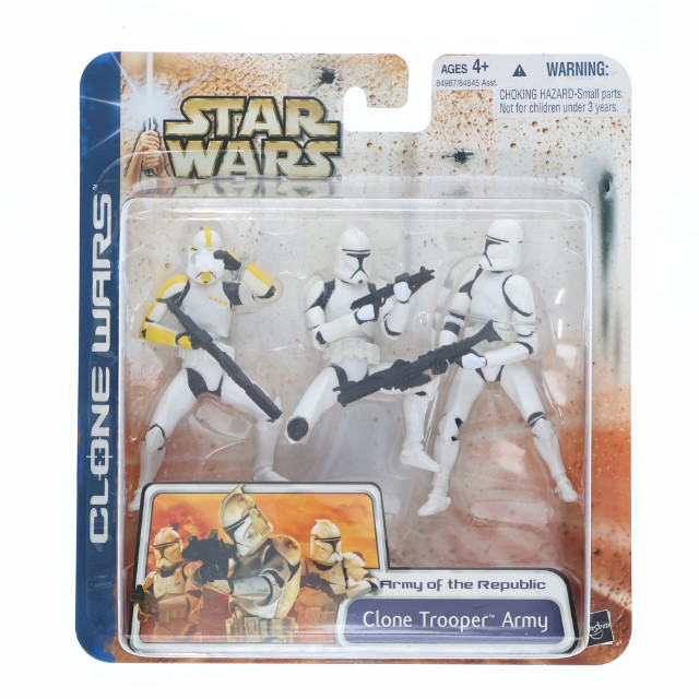 [FIG] スター・ウォーズ マルチパック クローン・トルーパー アーミー(黄) STAR WARS クローン大戦 完成品 可動フィギュア ハズブロ