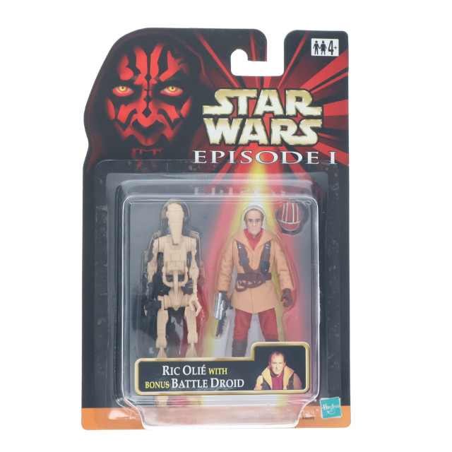 [FIG] (単品) スター・ウォーズ ベーシックフィギュア コレクション1 RIC OLIE WITH BONUS BATTLE DROID(リック・オリー WITH バトル・ドロイド) STAR WARS(スター・ウォーズ) エピソード1/ファントム・メナス 完成品 可動フィギュア(84095) ハズブロ