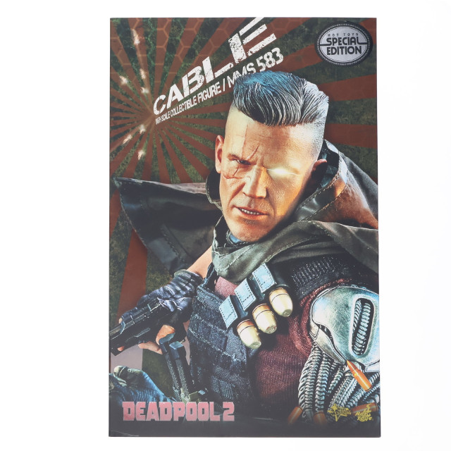 [FIG] トイサピエンス限定 ムービー・マスターピース ケーブル[ボーナスアクセサリー付き] デッドプール2 1/6 完成品 可動フィギュア(MM#583B) ホットトイズ