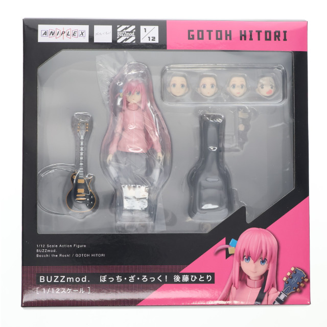 [FIG] アニプレックスオンライン限定特典付属 BUZZmod.(バズモッド) 後藤ひとり(ごとうひとり) ぼっち・ざ・ろっく! 1/12 完成品 可動フィギュア(MD22-1362001) アニプレックス