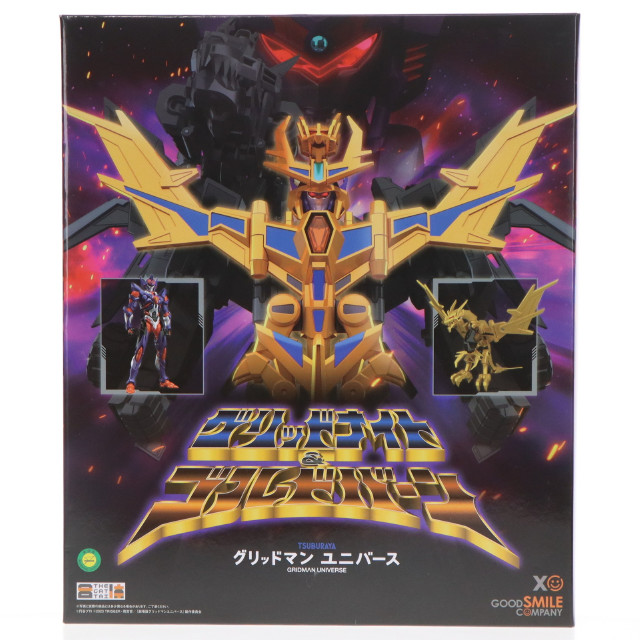 [FIG] (再販) スリーブ無し GOODSMILE ONLINE SHOP限定 THE合体 グリッドナイト&ゴルドバーン 劇場版『グリッドマン ユニバース』 完成品 可動フィギュア グッドスマイルカンパニー